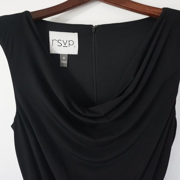 RSVP Pants - RSVP cowl neck sleeveless luxe knit jumpsuit NWOT
